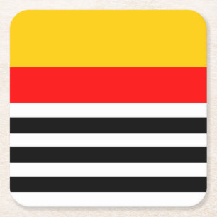 Spaans Stripe Classic onderzetter vierkant