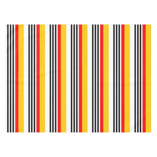 Spaans Stripe Classic table clown Tafelkleed (Voorkant (Horizontaal))