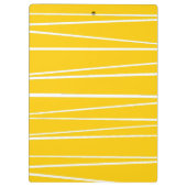 Spaans Stripe Geel Klembord (Achterkant)