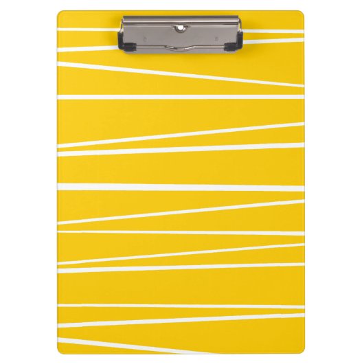 Spaans Stripe Geel Klembord (Voorkant)