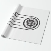 Spaans symbool van Ahimsa (hand van geweldloosheid Cadeaupapier (Uitgerold)