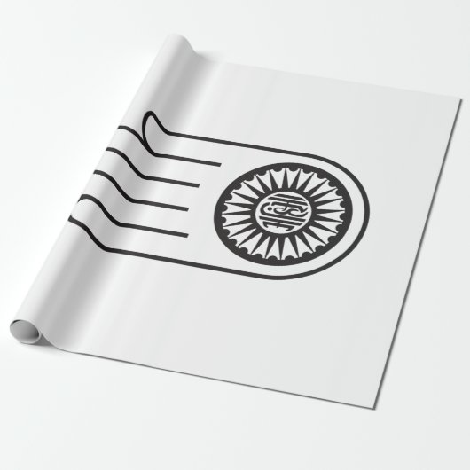 Spaans symbool van Ahimsa (hand van geweldloosheid Cadeaupapier (Uitgerold)