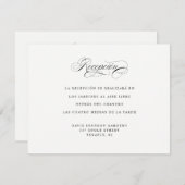 Spaans Taal Ontvangst en Routebeschrijving Kaart (Voorkant / Achterkant)