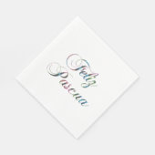 Spaans Taal Paspoort Feliz Pascua Napkins Servet (Hoek)