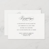 Spaans taalrecept en richtlijnen Enclosur Informatiekaartje (Voorkant / Achterkant)