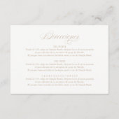 Spaans taalrecept en richtlijnen informatiekaartje (Achterkant)