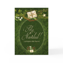 Spaans taalrecro Green Kerstmis