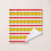 Spaans tapeset bad handdoek (Wasdoekje)