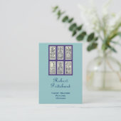  Spaans Tarot Visitekaartje (Staand voorkant)