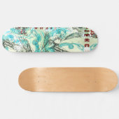 Spaans Tattoo Brawl Persoonlijk Skateboard (Horizontaal)