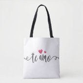 Spaans Te Amo I Love You Valentijn | Canvas tas (Voorkant)