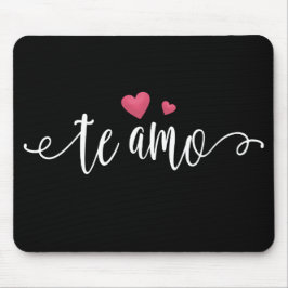 Spaans Te Amo I Love You Valentijn | Mousepad Muismat