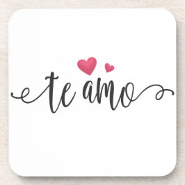 Spaans Te Amo I Love You Valentijn | ONDERZETTER