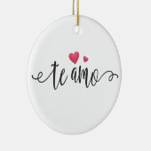 Spaans Te Amo I Love You Valentijn | ORNAMENT (Rechts)