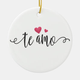 Spaans Te Amo I Love You Valentijn | ORNAMENT