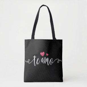 Spaans Te Amo Ik hou van je Valentijn   Tote bag