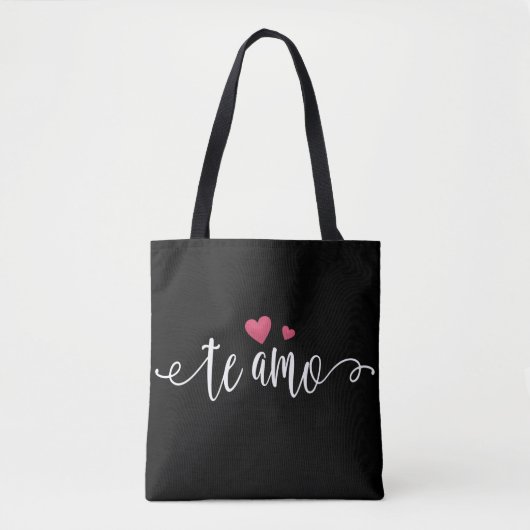 Spaans Te Amo Ik hou van je Valentijn | Tote bag (Voorkant)