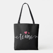 Spaans Te Amo Ik hou van je Valentijn | Tote bag (Achterkant)