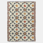  Spaans Tegel Patroon Deken (Voorkant Verticaal)