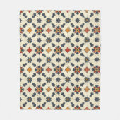  Spaans Tegel Patroon Fleece Deken (Voorkant)