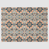 Spaans Tegel Patroon Terracotta Talavera Decoupage Tissuepapier (Voorkant)