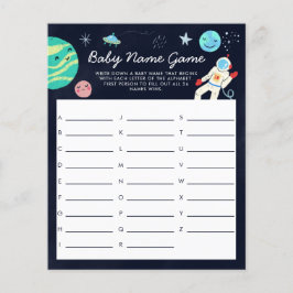 Spaans Thema Baby Naam Shower Spel