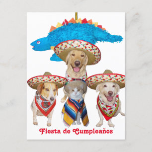 Spaans thema Kinderen uitnodiging