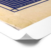 Spaans tijdschrift Don Quixote Sancho Panza Poster (Hoek)