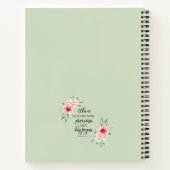 Spaans tweeslachtig vers Proverbios 31:10 Notitieboek (Achterkant)