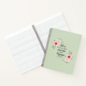 Spaans tweeslachtig vers Proverbios 31:10 Notitieboek (Binnen)