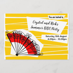 Spaans uitnodigen landschap kaart