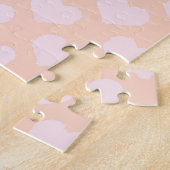 Spaans Valentijn Love Drop Hearts Legpuzzel (Zijkant)