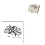  Spaans Ventilator Aangepast handgeschreven naambo Rubberstempel (Gestempeld)