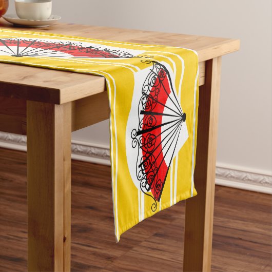 Spaans ventilatortafelblad 16 x 90 medium tafelloper (Voorbeeld)