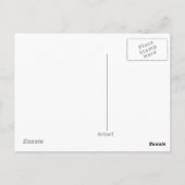 Spaans Verjaardag Roze Berg Briefkaart (Achterkant)