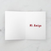 ***SPAANS*** VERJAARDAGSLIED VOOR "JE VRIEND" KAART (Binnen)