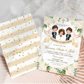 Spaans Verwant Jongens Meisje Eerste Heilige Commu Kaart