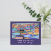 Spaans Village Art Center, Balboa Park, San Diego Briefkaart (Staand voorkant)