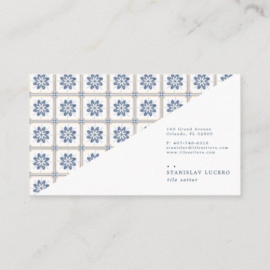 Spaans Visitekaartje (Achterkant)