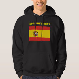 Spaans Vlag WK 2022 Football Voetbal Hoodie