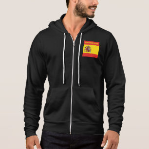 Spaans Vlag WK 2022 Football Voetbal Hoodie