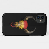 Spaans vlaggeltje Schuif op zwart Case-Mate iPhone Case (Achterkant (horizontaal))