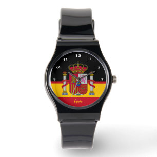 Spaans Vlaggenhorloge, Spanje, Spanje mode / sport Horloge