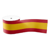 Spaans vlaggenlint, mode kleuren van Spanje Grosgrain Lint (Spoel)