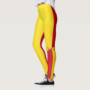 Spaans vlagontwerp leggings