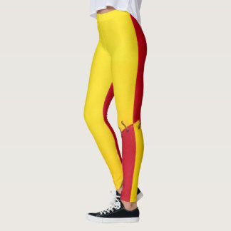 Spaans vlagontwerp leggings