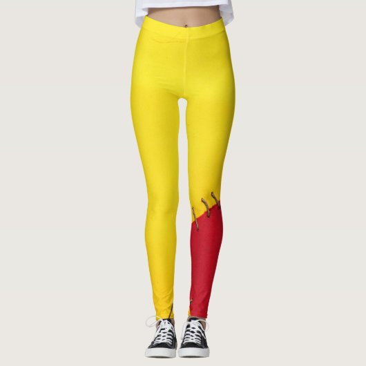 Spaans vlagontwerp leggings (Voorkant)