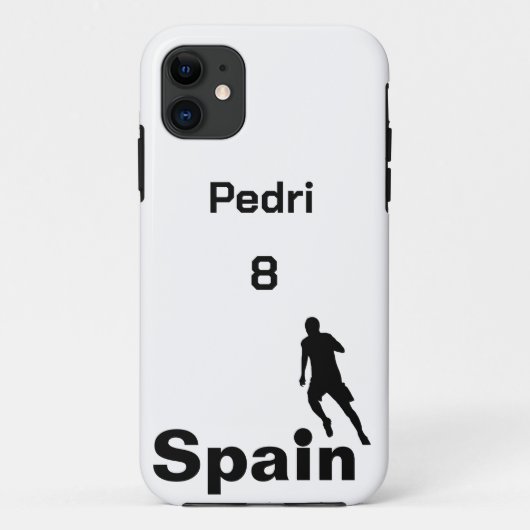 Spaans Voetbal, aanpasbaar Case-Mate iPhone Case (Achterkant)