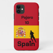Spaans Voetbal, aanpasbaar Case-Mate iPhone Case (Achterkant)