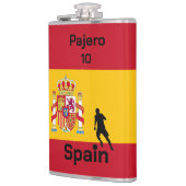 Spaans Voetbal, aanpasbaar Heupfles (Links)